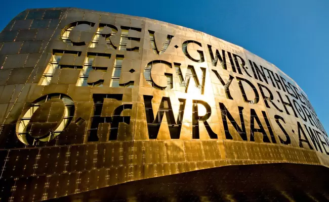 We are going over the edge! Abseiling down the Wales Millennium Centre